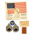 Original U.S. WWII Named CBI Blood Chit Grouping For B-29 Tail Gunner With 35 Missions With The 40th Bomb Squadron, 6th Bomb Group, Staff Sergeant Joseph J. Majeski Jr - 6 Items Original Items