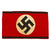 Original German Pre-WWII SS Member's Wool & Rayon Multi-Piece Armband with Paper SS RZM Tag Original Items