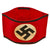 Original German Pre-WWII SS Member's Wool & Rayon Multi-Piece Armband with Paper SS RZM Tag Original Items