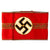 Original German WWII NSDAP Ortsgruppenleiter Armband with RZM Tag - Local Group Leader Original Items
