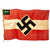Original German WWII HJ National Youth Organization Teacher Training Institute Unit Parade Flag - 46” x 72” Original Items