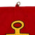 Original German WWII Naval Water Sports Fringed Harbor Banner - 25" x 19 1/2" Original Items