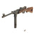 Original Rare German WWII MP 41 Display Subachine Gun Serial 11843 with Magazine - MP41 Schmeisser Original Items