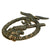 Original German WWII Early War Luftwaffe Anti-Aircraft Flak Battle Badge in Tombak - Unmarked Original Items