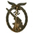 Original German WWII Early War Luftwaffe Anti-Aircraft Flak Battle Badge in Tombak - Unmarked Original Items