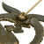 Original German WWII Early War Luftwaffe Anti-Aircraft Flak Battle Badge in Tombak - Unmarked Original Items