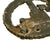 Original German WWII Early War Luftwaffe Anti-Aircraft Flak Battle Badge in Tombak - Unmarked Original Items