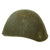 Original WWII Greek Armed Forces M1934/39 Helmet in Correct Wartime Configuration - ΕΛΛΗΝΙΚΟΣ ΣΤΡΑΤΟΣ - Size 57 Original Items