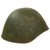 Original WWII Greek Armed Forces M1934/39 Helmet in Correct Wartime Configuration - ΕΛΛΗΝΙΚΟΣ ΣΤΡΑΤΟΣ - Size 57 Original Items