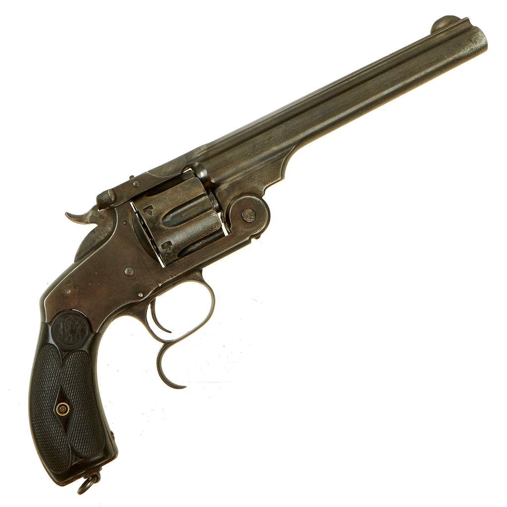 Original U.S. Smith & Wesson Japanese Navy Contract New Model No. 3 Top Break .44cal Revolver - serial 9370 Original Items