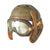 Original U.S. WWII M38 Tanker Helmet by Sears Saddlery Co. with B-8 Goggles - Size 7 Original Items