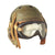 Original U.S. WWII M38 Tanker Helmet by Sears Saddlery Co. with B-8 Goggles - Size 7 Original Items