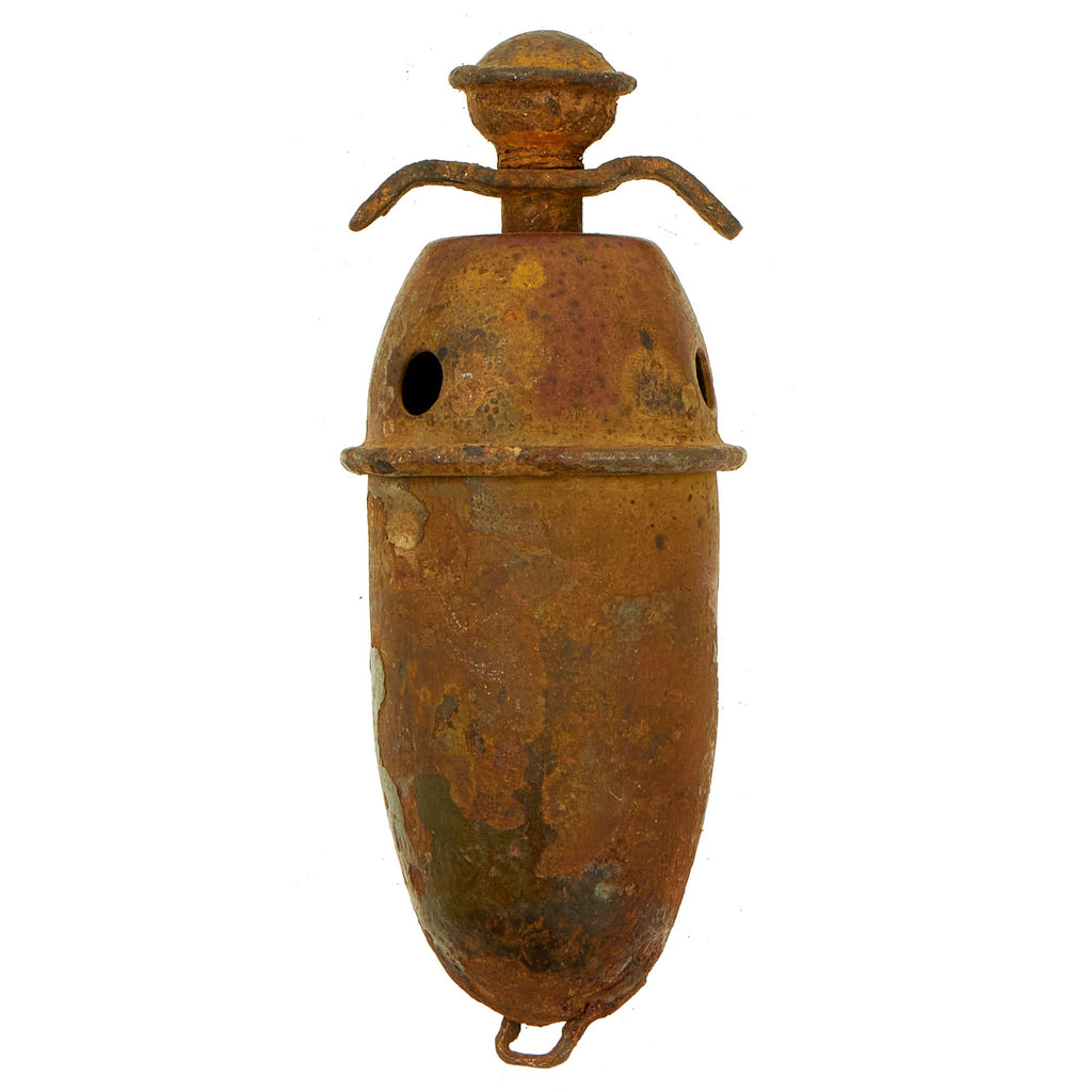 Original German WWII Model 42 Inert Smoke Egg Hand Grenade - Nebeleihandgranate 42 Original Items