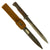 Original German Pre-WWII 98k 1935 dated Bayonet by F. Herder with Scabbard & Afrika Korps Canvas Frog Original Items