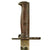 Original U.S. WWI M1905 Springfield 16 inch Rifle Bayonet by S.A. with Rare M1906 Scabbard - dated 1908 Original Items