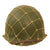 Original U.S. WWII Laundry Number Marked McCord Front Seam Swivel Bale M1 Helmet with Net and Firestone Liner - Complete Original Items