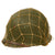 Original U.S. WWII Laundry Number Marked McCord Front Seam Swivel Bale M1 Helmet with Net and Firestone Liner - Complete Original Items