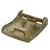 Original German WWII SS EM/NCO Plated Steel Belt Buckle by Overhoff & Cie - Schutzstaffel Original Items