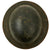Original U.S. WWI Black Painted Named 27th Infantry Division, 107th Infantry Regiment Cook Painted British Made M1917 Doughboy Helmet - Cook Martin J. Grant, With Information Original Items