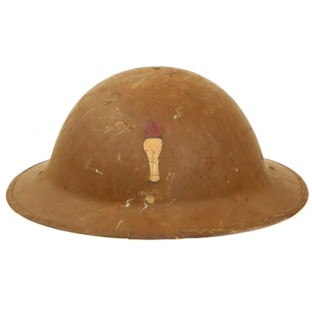 Original U.S. WWI M1917 Named Doughboy Helmet 103rd Infantry