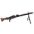 Original German WWII MG 42 Display Machine Gun with Basket Belt Carrier and Bipod Original Items