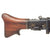 Original German WWII MG 42 Display Machine Gun with Basket Belt Carrier and Bipod Original Items