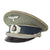Original German WWII Army Heer Infantry Officers Schirmmütze Visor Cap by Deutsch Wertarbeit - size 56 Original Items