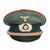 Original German WWII Army Heer Artillery Officers Schirmmütze Visor Cap by Franz Spangemacher Original Items