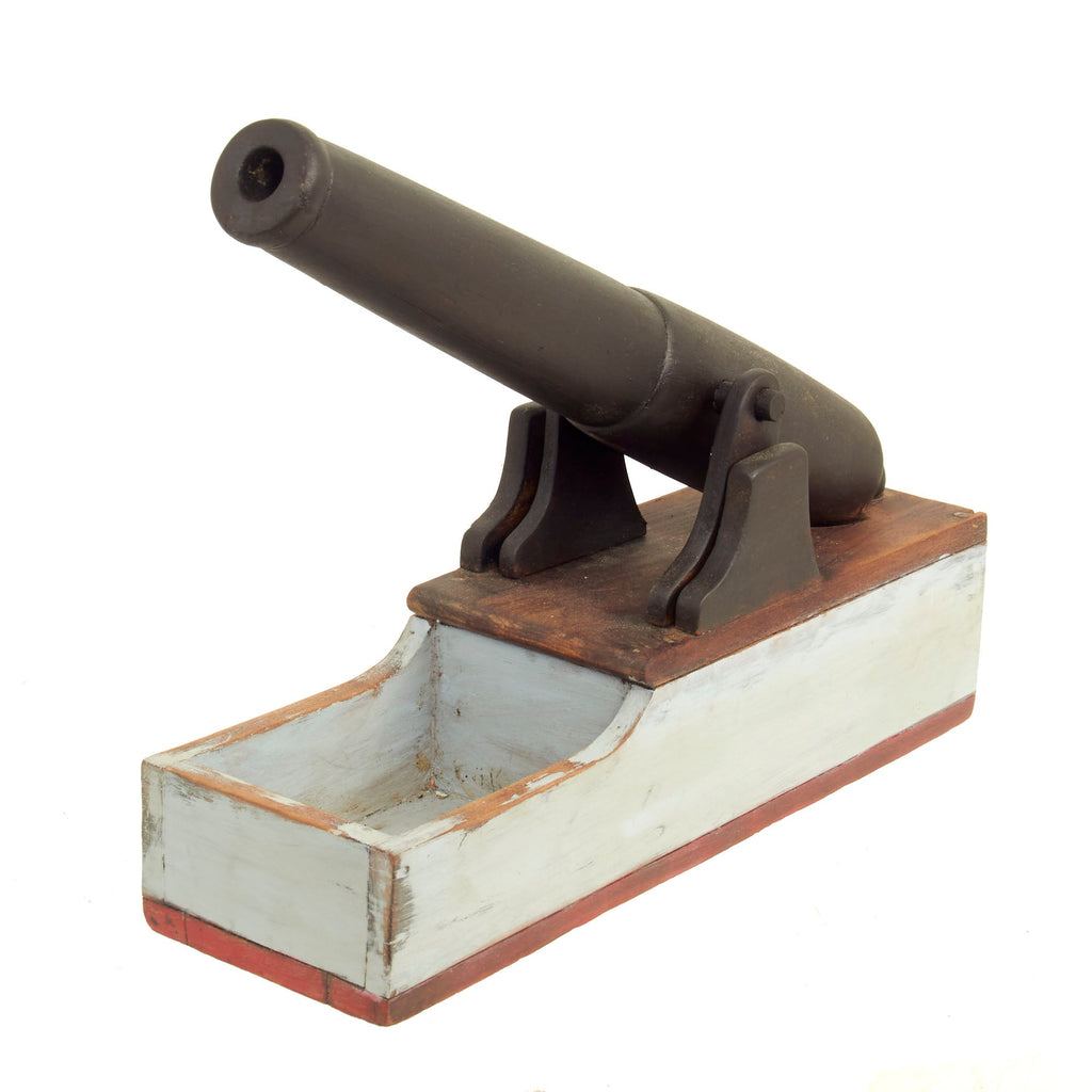 Original U.S. Civil War Grand Army of the Republic Medal Cannon Ballot Box from Green County, Tennessee - Circa 1870 Original Items