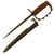 Original U.S. WWI M1917 Trench Knife by L.F. & C. dated 1917 with Scabbard by Jewell dated 1918 Original Items