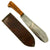 Original U.S. WWII USMC Bolo Knife by Chatillon, N.Y. with BOYT 1942 Scabbard With Locations Etched into the Back like Guadalcanal, Saipan and Peleliu Original Items