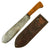 Original U.S. WWII USMC Bolo Knife by Chatillon, N.Y. with BOYT 1942 Scabbard With Locations Etched into the Back like Guadalcanal, Saipan and Peleliu Original Items