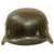 Original German WWII Battle Damaged 1939 Dated Luftwaffe M35 Double Decal Steel Helmet with 61cm Liner - marked Q68 Original Items