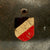 Original German WWII Battle Damaged 1939 Dated Luftwaffe M35 Double Decal Steel Helmet with 61cm Liner - marked Q68 Original Items
