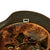 Original German WWII Battle Damaged 1939 Dated Luftwaffe M35 Double Decal Steel Helmet with 61cm Liner - marked Q68 Original Items