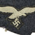 Original German WWII Luftwaffe Combat Uniform Cut Out Machine Embroidered Breast Eagle Original Items