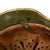DRAFT WWII USGI DECORATED BRING BACK SOUVENIR GERMAN WWII HELMET - EF64 Original Items