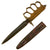 Original U.S. WWI Model 1918 Mark I Trench Knife by L. F. & C. with 1918 dated Steel Scabbard Original Items