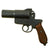 Original Japanese WWII Early Production 35mm Type 10 Flare Signal Pistol With Leather Holster - Serial 1152 Original Items