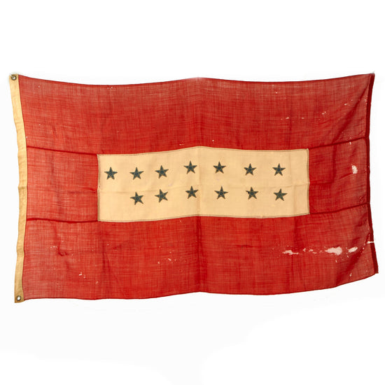 Original U.S. WWII Era 13 Star Blue Star Service Flag - 37” x 60” Original Items