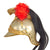 Original French Model 1874 Plated Brass Cuirassier Helmet Shell with Horsehair Tail & Red Plume Original Items