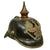 Original Imperial German WWI Prussian EM/NCO Infantry M1915 Pickelhaube Spiked Helmet Original Items