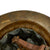 Original British WWI Panel Camouflage Painted Mk 1 Brodie Helmet by Hadfield Ltd of Sheffield Original Items