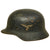 Original German WWII Service Used M40 Single Decal Luftwaffe Helmet with Size 57 Liner - Q64 Original Items
