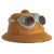 Original German WWII 1942 dated 2nd Model Afrikakorps DAK Sun Helmet by APN with Badges & Ultrasin Goggles - size 55 Original Items