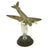 Original U.S. WWII Junkers Ju 88 Schnellbomber "fast bomber" Trench Art With Miniature Bomb Pedestal Base Original Items
