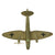 Original U.S. WWII Junkers Ju 88 Schnellbomber "fast bomber" Trench Art With Miniature Bomb Pedestal Base Original Items