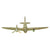 Original U.S. WWII Junkers Ju 88 Schnellbomber "fast bomber" Trench Art With Miniature Bomb Pedestal Base Original Items