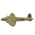 Original U.S. WWII Junkers Ju 88 Schnellbomber "fast bomber" Trench Art With Miniature Bomb Pedestal Base Original Items