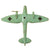 Original U.S. WWII Junkers Ju 88 Schnellbomber "fast bomber" Trench Art With Miniature Bomb Pedestal Base Original Items